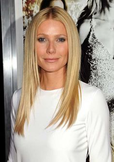 Stylish Hairstyles For Long Hair, Long Straight Blonde Hairstyles, Gwyneth Paltrow Hair, Long Hair Cuts Straight, Locks Braids, Longhair Haircut, Hair Stules, Hairstyles Highlights, Medium Long Haircuts