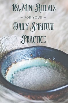 Sometimes creating and maintaining a daily spiritual practice can seem like a daunting task. Maybe you just don’t know where to start or what types of actions and meditations are appropriate for you, or maybe you find yourself falling off the wagon with the daily rituals you have tried to create. Morning Ritual Witch, Cleaning Ritual Witch, Daily Witchcraft Practice, Hygge Witch, Daily Witchcraft, Witchy Rituals, Daily Magic, Wiccan Crafts