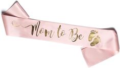 Pink Mom To Be Sash Mom To Be Ribbon, Mom To Be Sash, Gender Reveal Banner, Business Mom, Maternity Sash, Satin Sash, Mom To Be, Reveal Party, In The Spotlight