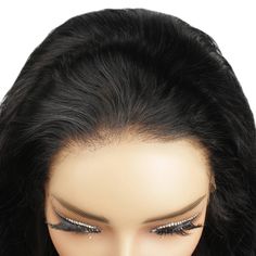 Jet Black Body Wave 13x4 HD Lace Front Wig Transform your look with this stunning Jet Black Body Wave Wig!Featuring a generous 13x4 HD lace front, this wig offers a seamless and natural hairline, along with versatile styling options to suit any occasion. The gorgeous body wave texture adds soft, flowing volume, giving you that effortlessly chic vibe.Whether you're dressing up for a night out or enhancing your everyday style, this wig combines comfort and sophistication perfectly. Simply slip it Black Body Wave Wig, Jerry Curl Hair, Raw Indian Hair, Wave Texture, Straight Hair Bundles, Loose Waves Hair, Wave Wig, Deep Wave Hairstyles, Human Braiding Hair