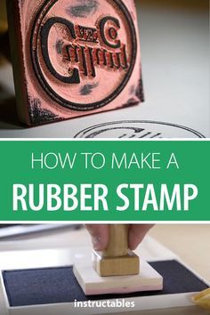 how to make a rubber stamp