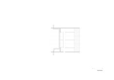 the floor plan for an apartment building with two floors and three levels, in white paper