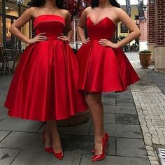 This dress could be custom made, there are no extra cost to do custom size and color. Homecoming Party, Red Homecoming Dresses, Red Dresses, Lace Evening Dresses, African Fashion Dresses, Homecoming Dress, Looks Style, Custom Dresses, African Dress