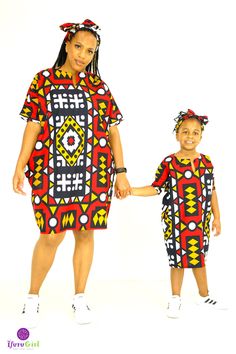 Women and Girls bubu dress made in gorgeous ankara fabric. This listing has three different prints/colors available. Sizing is true to size.  Please do not hesitate to contact me with any questions Ifuru® Meaning Flower Girl in the Nigerian Igbo language. Flowers are very important to the world. They feed us, they heal us, and the world would be a much duller place without them! Our designs are handmade in Lagos, Nigeria and created to bring Color, Culture and Creativity to any would be ordinary outfit. Red Ankara Fabric Short Sleeve Dress, Black Short Sleeve Dress In Ankara Fabric, Casual Multicolor Ankara Dresses, Casual Multicolor Ankara Fabric Dress, Language Flowers, Igbo Language, Bubu Dress, Mom And Me, Lagos Nigeria