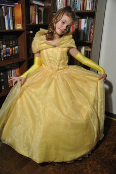 Belle Gown based on Emma Watson's Gown in Beauty and the Beast Princess Style Gold Gown For Dress-up, Yellow Princess Wedding Gown, Gold Gown With Fitted Bodice For Pageant, Yellow Fitted Ball Gown, Fitted Yellow Ball Gown, Princess Style Gold Ball Gown For Dress-up, Yellow Princess Style Party Gown, Princess Style Gold Ball Gown, Princess Style Fitted Gold Ball Gown