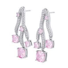 These coral inspired shaped statement earrings feature pink diamonds. Be prepared to make a stunning statement. -Bonor plated platinum -5.5cm Branch Bracelet, Pink Diamonds, Pink Gradient, Pink Pillows, Coral Earrings, Coral Necklace, Pink Diamond, Fashion Item, Statement Earrings