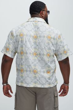 Available In White/combo. Fold Down Collar Front Button Closure Short Sleeve 100% Cotton Imported | Mens Cerdan Embroidery Shirt in White size Medium by Fashion Nova Code Clothing, Sweat Women, Men Jeans Pants, Shirt Embroidery, Jeans For Sale, Jeans Pants, Swim Shorts, Mens Jeans, Everyday Essentials Products