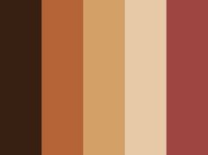 the color palette is brown and tan