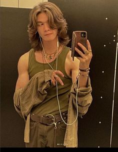 Hair Reference, Long Hair Styles Men, Attractive People, Pretty Men, Pretty Hairstyles, Hair Goals, New Hair, Hair Inspo, Mens Hairstyles