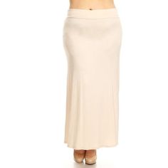 Product Description: Self banded, flared maxi skirt. Size Chart(Inches) / HSK00005 S => Length: 37 / Waist: 26 / Hip: 34 M => Length: 38 / Waist: 28 / Hip: 36 L => Length: 39 / Waist: 30 / Hip: 38 XL => Length: 40 / Waist: 32 / Hip: 40 2XL => Length: 41 / Waist: 34 / Hip: 42 3XL => Length: 42 / Waist: 36 / Hip: 44 Color: Off-White.  Gender: female.  Age Group: adult.  Pattern: printed. Flare Maxi Skirt, Moa Collection, Long Maxi Skirt, High Waisted Maxi Skirt, Long Maxi Skirts, Work Wear Women, Trendy Style, Long Maxi, Women's Casual