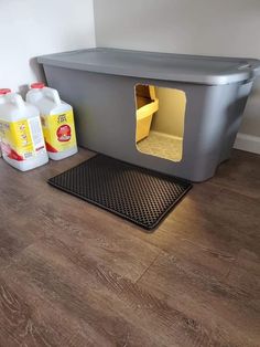 Cat Stuff - Get access to the fantastic brands and amazing products to meet your desire - Take Action Now and Visit Today! Cat Litter Box Diy, Piscina Container, Diy Litter Box, Chat Diy