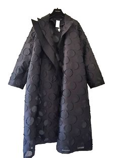 ad eBay - MARINA RINALDI 🌟   Jacquard duster Coat    MR 25-Usa 16W_ It54_ De46_ Uk20 - Buy Now, click the link (eBay) Black Jacquard Winter Outerwear, Black Jacquard Outerwear For Winter, Black Jacquard Outerwear For Fall, Jacquard Outerwear For Winter Workwear, Winter Workwear Jacquard Outerwear, Winter Jacquard Outerwear For Work, Spring Formal Jacquard Outerwear, Fitted Jacquard Outerwear For Spring, Formal Spring Jacquard Outerwear