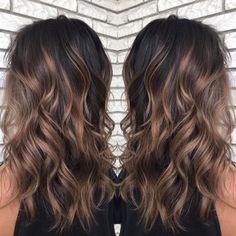 Light Brown Balayage For Brunettes Highlights Brown Hair Balayage, Highlights For Dark Brown Hair, Brunette Color, Brown Hair Balayage