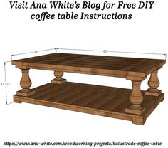 House of Wood Coffee Table Legs in Knotty Pine (Set of 4) 85 Inch Tv, Diy Coffee Table Plans, Crate Coffee Table, Coffee Table Plans, Custom Coffee Table, Coffee Table Legs, Coffee Table Farmhouse, Woodworking Table