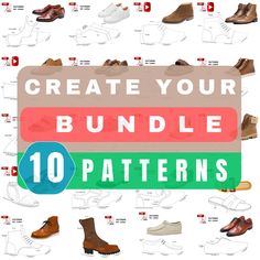 the ultimate guide to create your own pattern for men's shoes and footwear