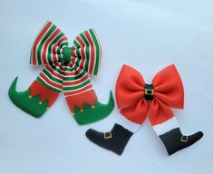 Elf Hair, Pets Clothes, Holiday Hair Accessories, Bows Christmas, Girls Holiday, Holiday Hairstyles