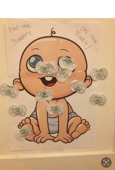 an image of a baby with buttons on it's face and the caption says, i am not to over the top game