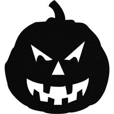 a black and white image of a jack o lantern