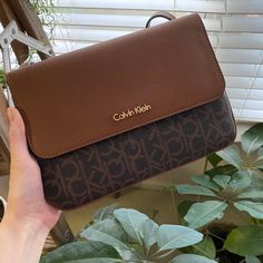 Calvin Klein Purse, Calvin Klein Bags, Calvin Klein Bag, Leather Purse, Womens Calvin Klein, Leather Purses, Continental Wallet, Calvin Klein, Adjustable Straps