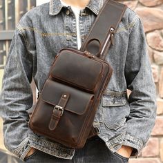 Cross Body Sling Bag, Crossbody Bags For Travel, Leather Sling Bag, Beautiful Story, Silk Touch, Air Circulation, Human Connection, Coffee Brown, Phone Charger