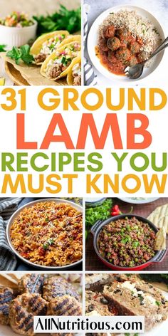 31 ground lamb recipes you must know