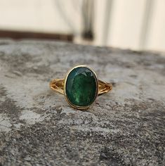 4Ct, 5Ct, 6Ct Natural Zambian Emerald/ Panna Ring in Panchdhatu Metal, Astrology Gemstone Ring for Men & Women, Lab Certified Gemstone Ring Gemstone - Emerald Natural- Yes Certified- Yes Color of Gemstone - Green Weight of Gemstone- 4 to 6 Carat Gemstone Shape - Oval Ring Metal- Panchdhatu For Customization & More Info You Can Directly Message Us Panna Ring, Emerald Ring For Men, Gemstone Ring For Men, Pinky Finger Ring, Stone Rings For Men, Colored Stone Engagement Rings, Mens Ring Designs, Green Stone Ring, May Birthstone Rings