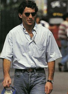 Ayrton Senna Fashion, Men Fashion Casual Outfits, Formal Style, Mode Inspiration, Formula One, Festival Outfits