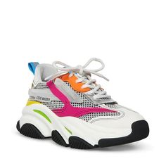 POSSESSION BRIGHT MULTI - Women's Shoes - Steve Madden Canada Mom Work Outfits, Trendy Joggers, Sports Activewear, Activewear Sets