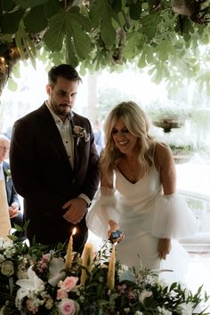 The happy couple: Groomswear: Louis Copeland & Sons, Photographer: SOSTAC Photography, Venue: Kilshane House Happy Couple