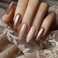 Elegant Touch Nails, Creative Nail Art, Fall Nail Trends, Fall Nail Art Designs, Green Nail Designs, Nude Nail Designs, Blue Acrylic Nails, Stylish Nails Designs, Trendy Nail Design