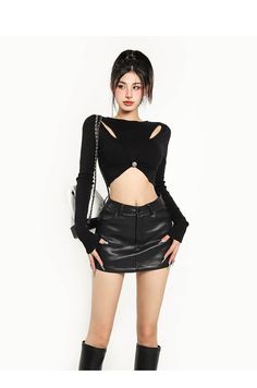 Applicable age: 18-24 years old Size: S M L Pattern: Other/other style: street Waist type: high waist Color classification: Black black second batch Item number: X22Q5747 Skirt type: hip skirt Season of the Year: Fall 2022 Skirt length: short skirt Profile: Type A Material composition: other materials Gothic Fitted Mini Skirt For Streetwear, Punk Style Club Skirt With Stretch, Edgy Mini Skirt For Streetwear, Punk Style Stretch Skirt For Club, Stretch Punk Skirt For Club, Black Skirt For Fall Streetwear, Y2k Style Party Bottoms For Fall, Y2k Fall Party Bottoms, Black Mini Skirt For Streetwear