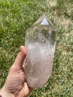 Lemurian Quartz crystals Large - lemurian quartz crystal point - lemurian crystal - lemurian quartz stone - crystal point - brazilListing is for one Lemurian Quartz Crystal point - the one you see photographed is the one that you will receive. Size 6.8" x 2.8" x 2.6" KEY WORDS Connection with the Divine Feminine, unification with the soul, access to knowledge and wisdom of ancient Lemuria ELEMENT Earth, Wind CHAKRAS Crown (7th), Soul Star (8th)Lemurian Quartz crystal are also known as Lemurian S Clear Your Mind, Spiritual Enlightenment