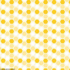 an abstract yellow and white hexagonal pattern