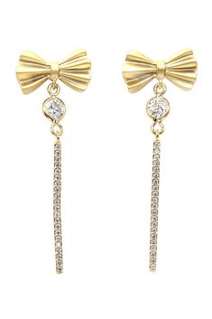 100 % Nickel Free.Cubic Zirconia.Material:Yellow Gold Plated.Free gift packaging.Free shipping on all orders and easy return.30 days return policy. Trendy Crystal Earrings As Gift, Trendy Crystal Earrings For Gifts, Yellow Gold Plated Party Earrings, Yellow Gold Dangle Tassel Earrings For Party, Gold Crystal Tassel Earrings For Evening, Elegant Gold Tassel Earrings For Gift, Elegant Gold Tassel Earrings As Gift, Crystal Tassel Drop Earrings As Gift, Crystal Tassel Drop Earrings For Gifts