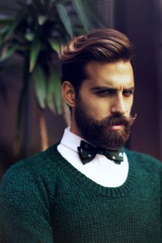 Random Inspiration 134 | Architecture, Cars, Style & Gear Bart Styles, Man With A Beard, Beard Style, Corte De Cabelo Masculino, Moustaches, Mens Cuts, Wedding Garter, Beard No Mustache, Hair And Beard Styles