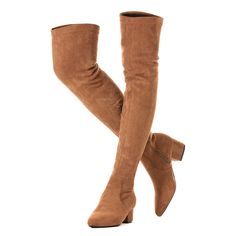 PRICES MAY VARY. The best women's over-the-knee boots-comfortable 2 Inch and 3Inch heels, suitable for 99% of beauty ladies. Over Knee Boots: over the knee length boots, elastics skinny ultra stretch suede leather material ,with the zipper back on, do not worry the boots drop off your knee High-quality thigh-high boots-The boots are made of high-quality SUEDE, with memory foam insoles, comfortable! Fashion Boots :Pointed toe design making your feet looking smaller beautiful , Over the knee long Over Knee Boots Outfit, Tan Thigh High Boots, 3inch Heels, Tan Knee High Boots, Boots Low Heel, Over The Knee Boot Outfit, Knee Boots Outfit, Over Knee Boots, Women's Over The Knee Boots