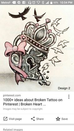 an image of a tattoo design on the app store's facebook page, which is showing