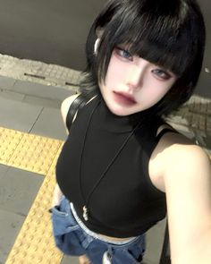 Female Pose Reference, Model Face, Love U, Pinterest Girls, Hairstyles Haircuts, Korean Beauty, Bra Women, Ulzzang Girl, Maquillaje De Ojos