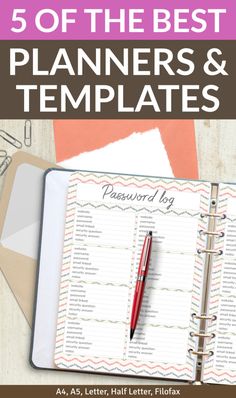 the 5 best planners and templates