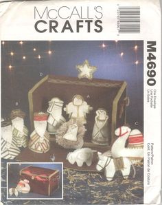 an image of a magazine cover with christmas decorations on the front and back pages in it