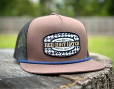 Brown and Black Red Dirt Hat Co. Snap Back Cowboy Clothes, Country Hats, Short Uggs, Western Boots For Men, The Hound, Red Dirt, Cowboy Outfits, Boot Jewelry, Work Boots Men