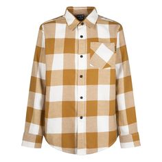 Perfect for layering this fall, he'll love wearing this boys' Hurley long sleeve plaid flannel top to school. Perfect for layering this fall, he'll love wearing this boys' Hurley long sleeve plaid flannel top to school. FEATURES Spread collar 1 patch pocket on the left chest Button-front placket Long sleeves with button-closure cuffs Shirttail hem All-over plaid patternFABRIC & CARE Cotton, polyester Machine wash Imported Size: Small. Color: Sail. Gender: male. Age Group: kids. Material: Cotton Blend. Flannel Tops, Long Sleeve Flannel, Long Sleeve Plaid, Cotton Flannel, Plaid Flannel, Plaid Pattern, Boy's Clothing, Patch Pocket, Fabric Care