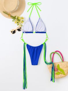 Pattern: color matchingFabric name: nylonFabric composition: nylonWeight: 113(g)Name of lining: polyesterColor: blueSize: S,M,L G Name, Plus Size Yoga, Swimsuits Hot, Yoga Set, Plus Size Bra, Dress Home, Swimwear Cover Ups, Swimwear Cover, Nylon Fabric