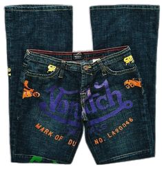 Von Dutch Outfit, Von Dutch Jeans, Fire Clothes, Pants Y2k, When You See It, 2000s Fashion Outfits, Von Dutch, Y2k Jeans, Clothes Closet