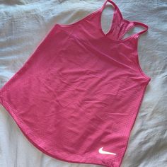 Medium Nike Racerback Tops For Spring, Nike Training Tops For Summer, Nike Pink, Nike Tops, Nike Dri Fit, Dri Fit, Nike Women, Womens Tops, Mesh