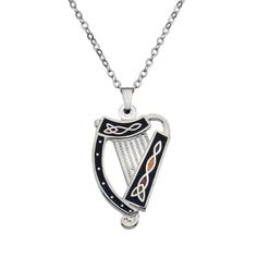 Our signature style Timeless Irish Treasures box comes with each piece of enamel jewelry. Harp Necklace, Ancient Celtic Art, Celtic Harp, Irish Harp, Enamel Jewellery, Cornwall Uk, Enamel Plate, Irish Jewelry, Celtic Art