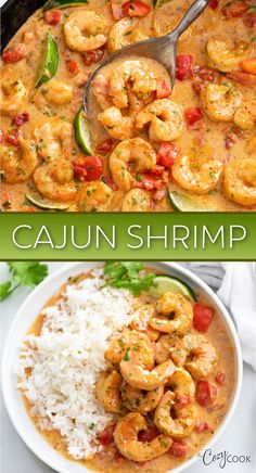 Cajun shrimp with white rice, smothered in a Cajun sauce Seafood Sandwiches, The Cozy Cook, Cajun Shrimp Recipes, Cozy Cook, Shrimp Recipes Healthy, Shrimp Dinner, Shrimp And Rice, Shrimp Recipes For Dinner, Cajun Shrimp