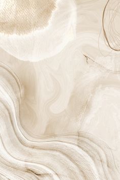 an abstract painting with white and beige colors