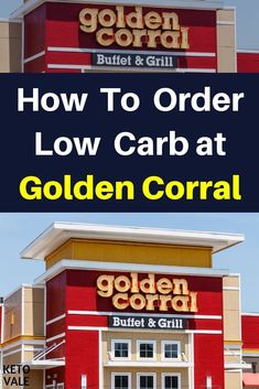 how to order low carb at golden corral in the united states and canada