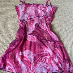 Never Worn Super Cute Urban Outfitters Mini Dress. Perfect For Summer Or Any Type Of Parties! Pinterest Contest, Tie Dye Mini Dress, Urban Dresses, Beach Combing, Urban Outfitters Dress, Pink Tie, Pink Tie Dye, Fancy Dresses, Pretty Dresses